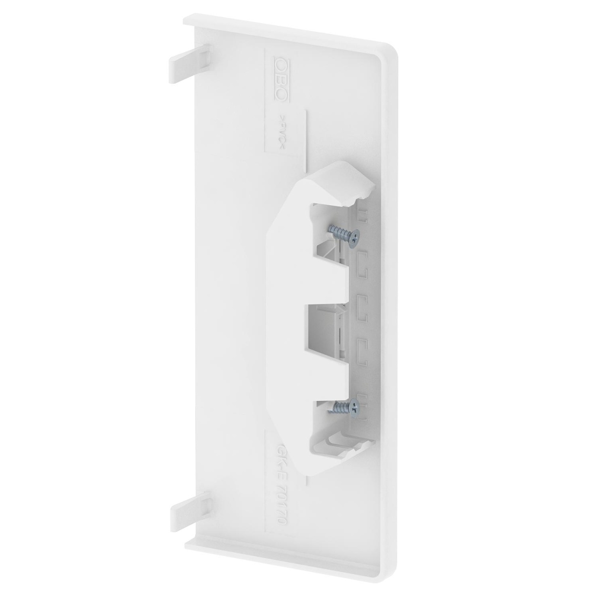 Topo 70x170mm Policloreto de vinilo branco puro RAL 9010