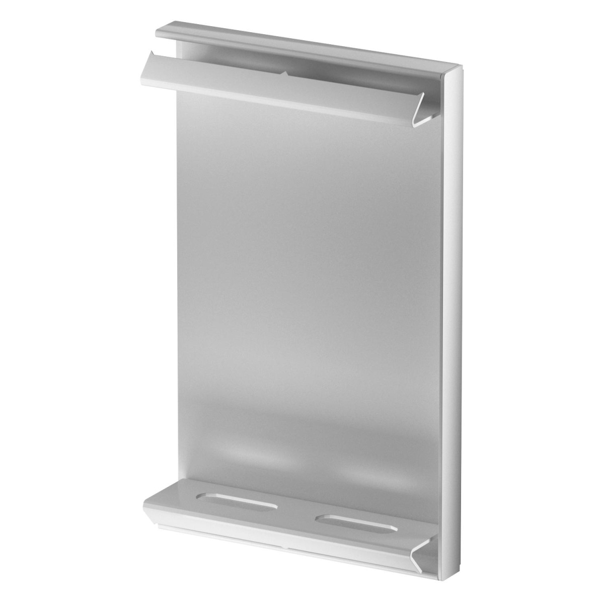 Topo 70x110x10 Aço cinzento claro RAL 7035