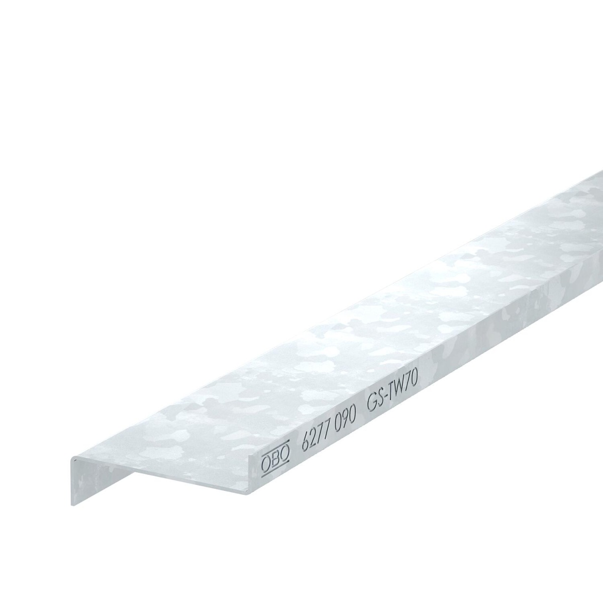 Separador para GS 70 24x53x2000 Aço galvanizado pelo método Sendzimir zinco