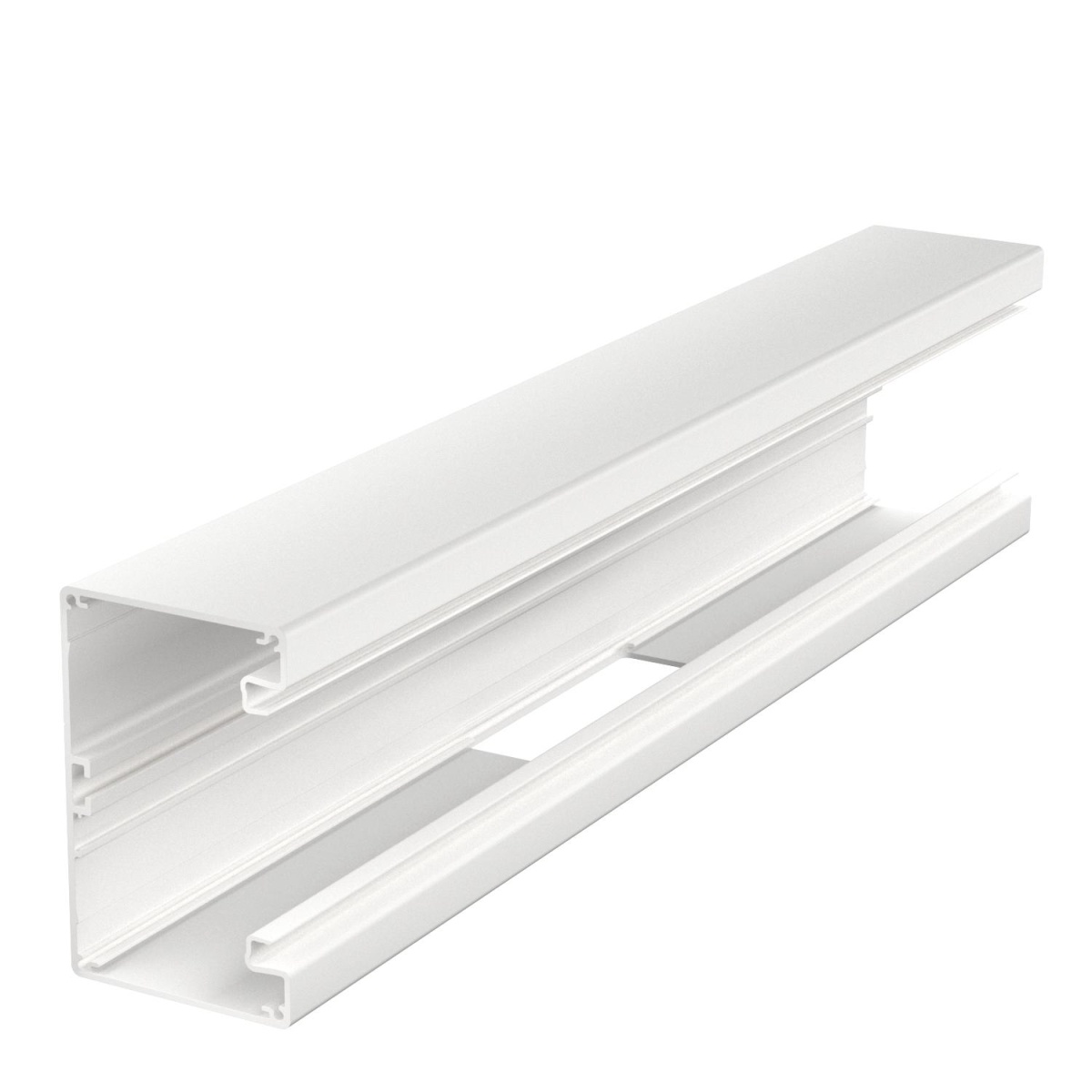 Derivação em T simétrica 70x110x500 Alumínio branco puro RAL 9010