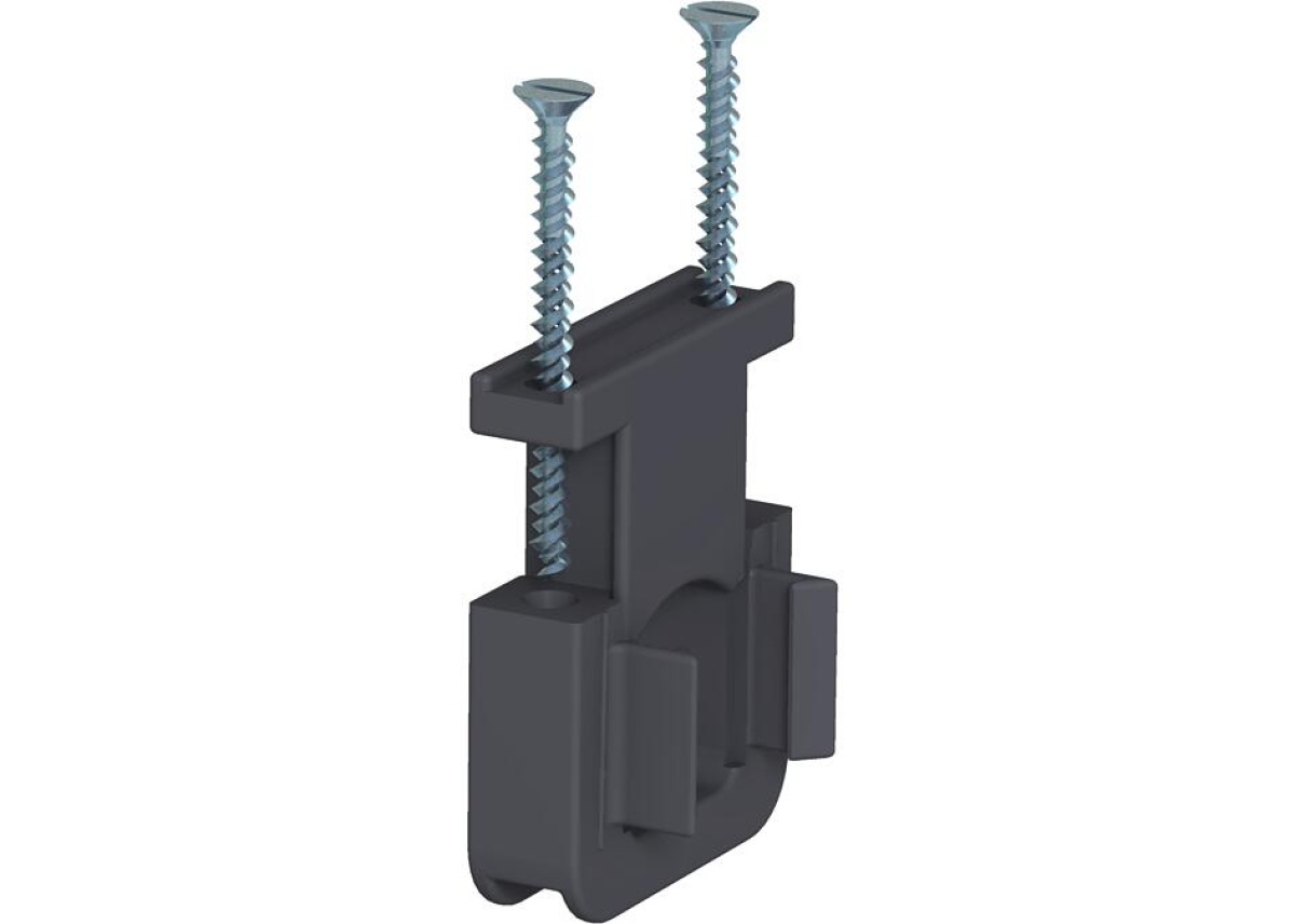 Alívio de tensão para caixa 7GD 28x34x14 Poliamida preto grafite RAL 9011