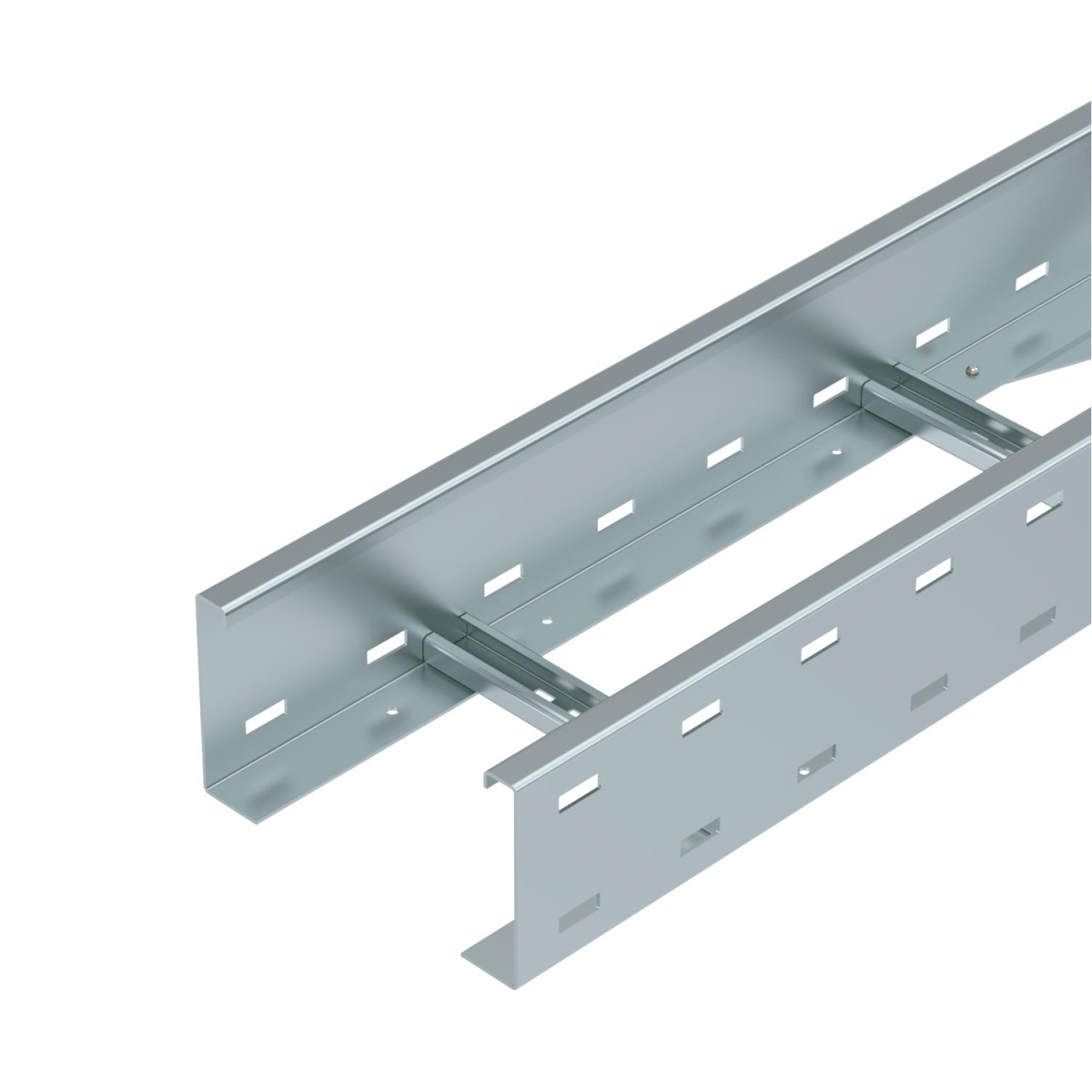 Caminho cabo escada grande vão aba perfurada 110x200x6000 Aço galvanizado pelo método Sendzimir zinco