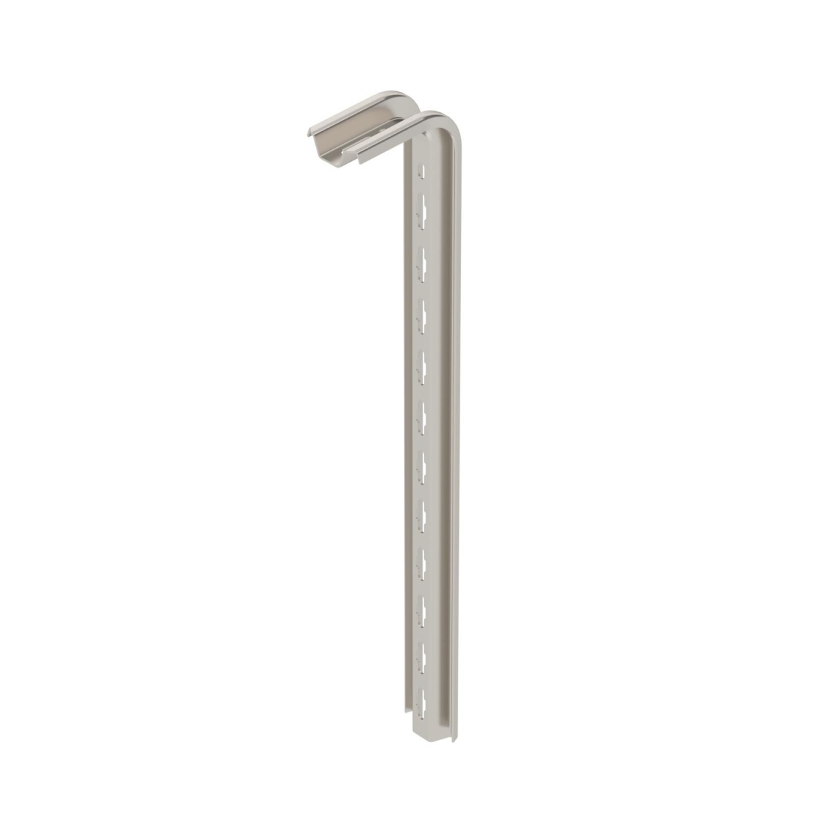 ConsolaPendural TP L645mm Aço inoxidável, livre de ferrugem A2 1.4301 brilhante, pós-tratamento aço inoxidável