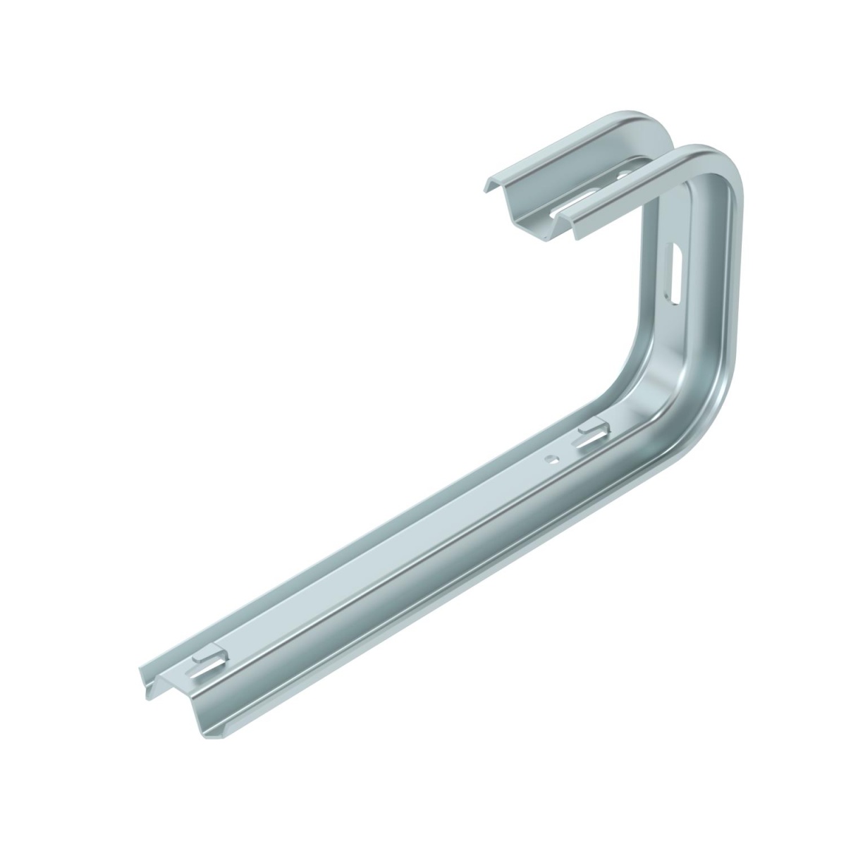 Consola para parede e teto para caminho de cabos em varão B345mm Aço galvanizado pelo método Sendzimir zinco