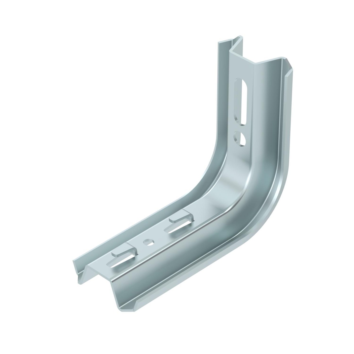 Consola TP para caminho de cabos em varão B145mm Aço galvanizado pelo método Sendzimir zinco