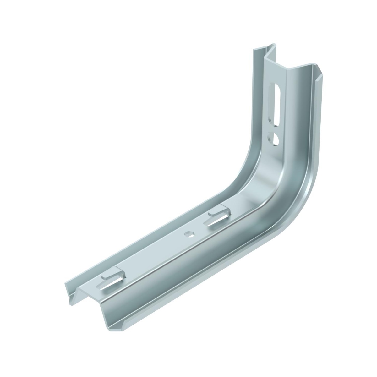 Consola TP para caminho de cabos em varão B195mm Aço galvanizado pelo método Sendzimir zinco
