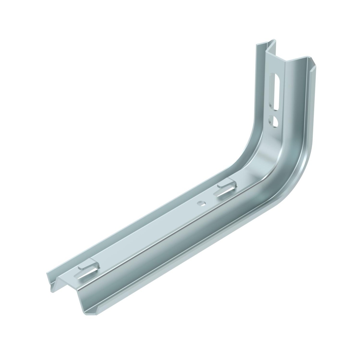 Consola TP para caminho de cabos em varão B245mm Aço galvanizado pelo método Sendzimir zinco
