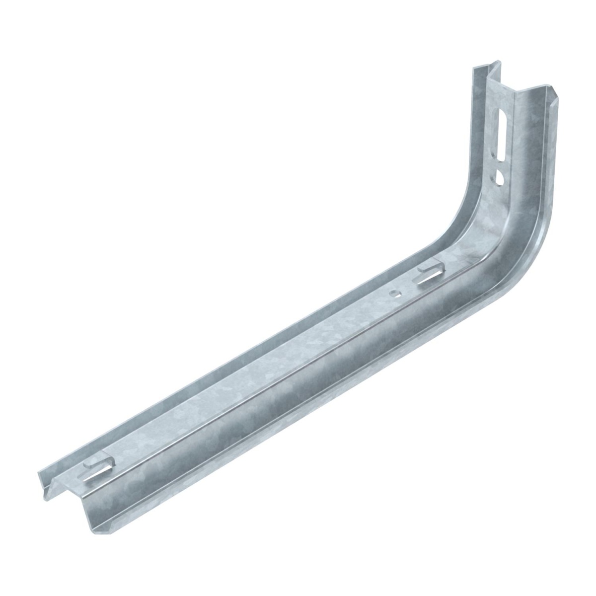 Consola TP para caminho de cabos em varão B345mm Aço Galvanizado por imersão a quente após maquinação zinco