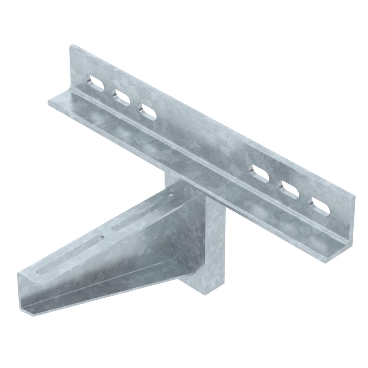 Consola mural modelo para grandes cargas B210mm Aço Galvanizado por imersão a quente após maquinação zinco