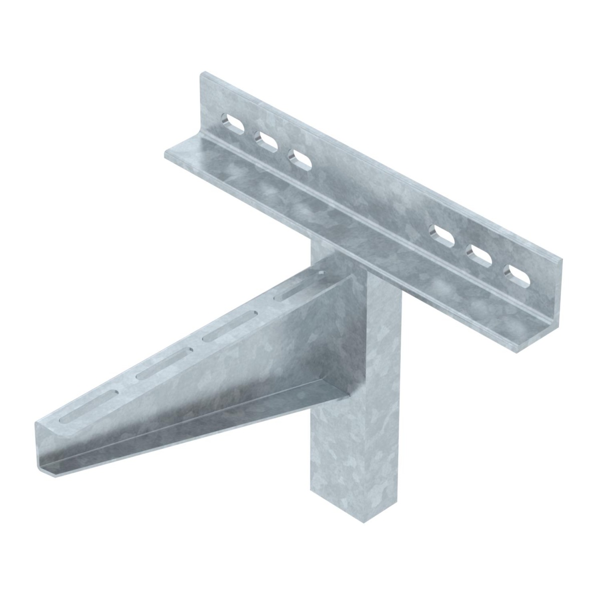Consola mural modelo para grandes cargas B310mm Aço Galvanizado por imersão a quente após maquinação zinco