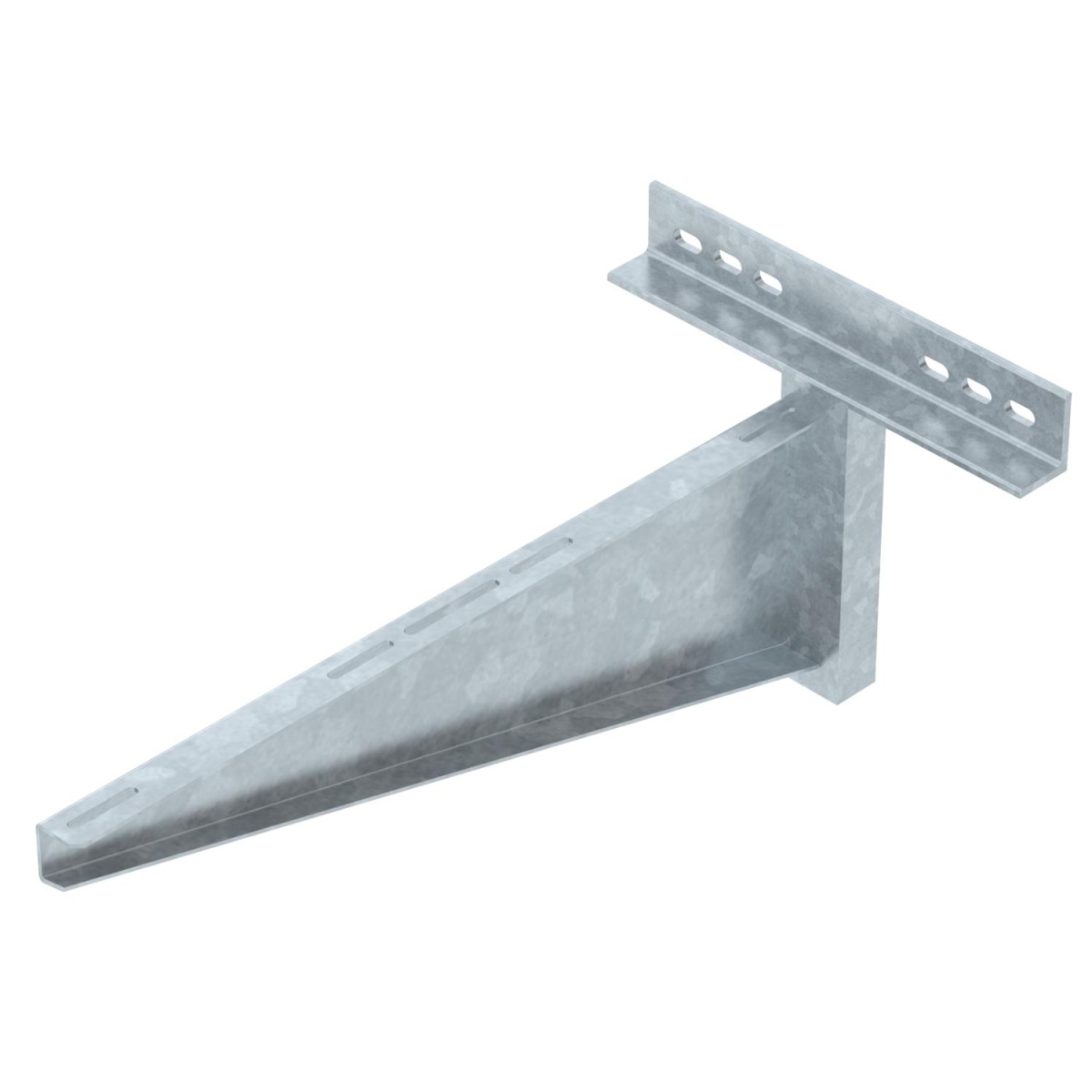 Consola mural modelo para grandes cargas B710mm Aço Galvanizado por imersão a quente após maquinação zinco