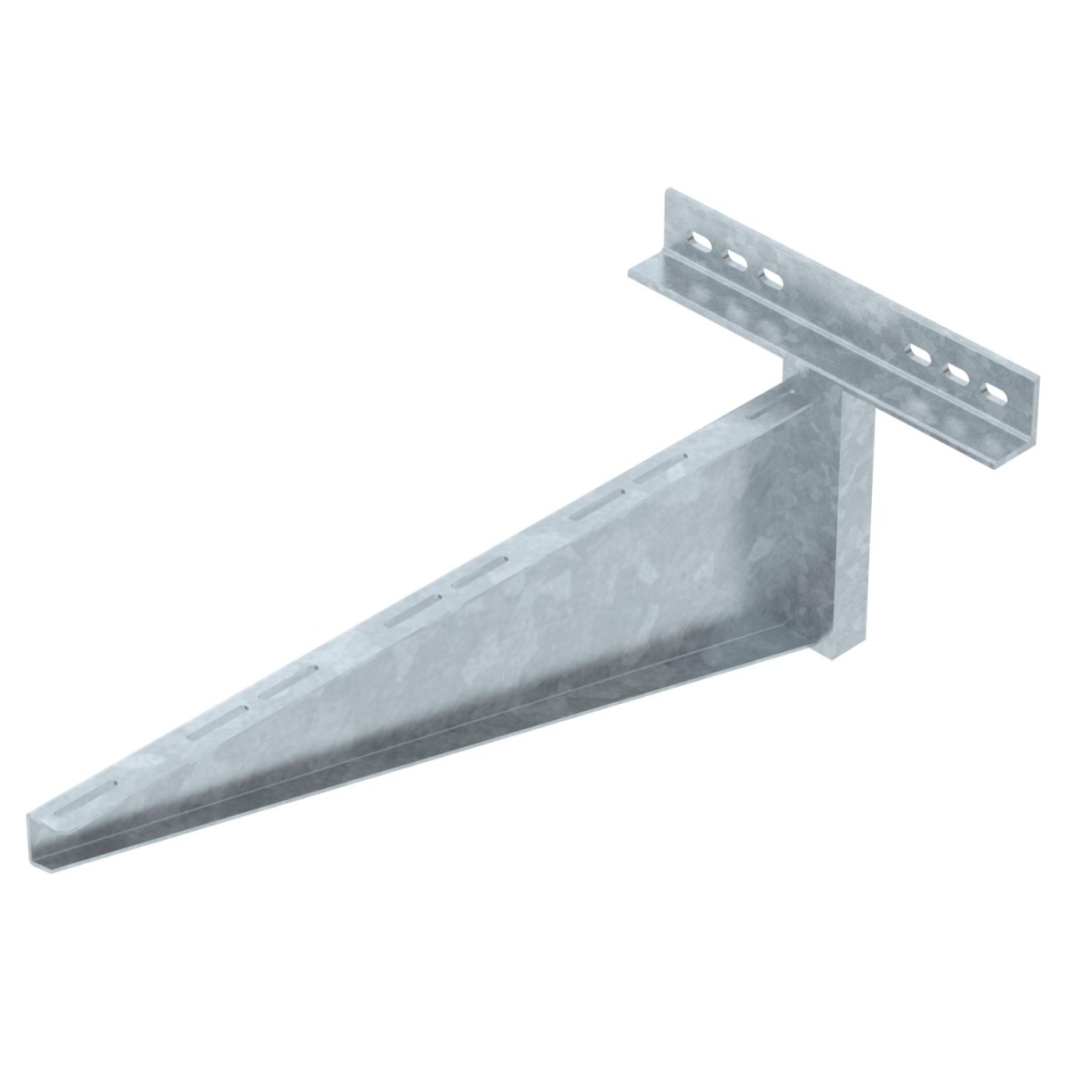 Consola mural modelo para grandes cargas B810mm Aço Galvanizado por imersão a quente após maquinação zinco