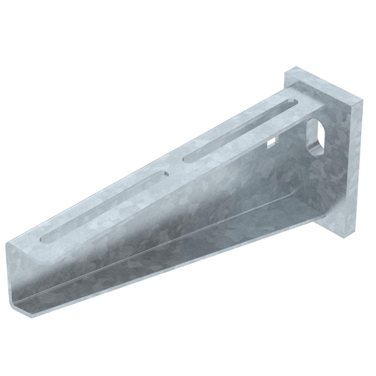 Consola mural com cabeça soldada B210mm Aço Galvanizado por imersão a quente após maquinação zinco