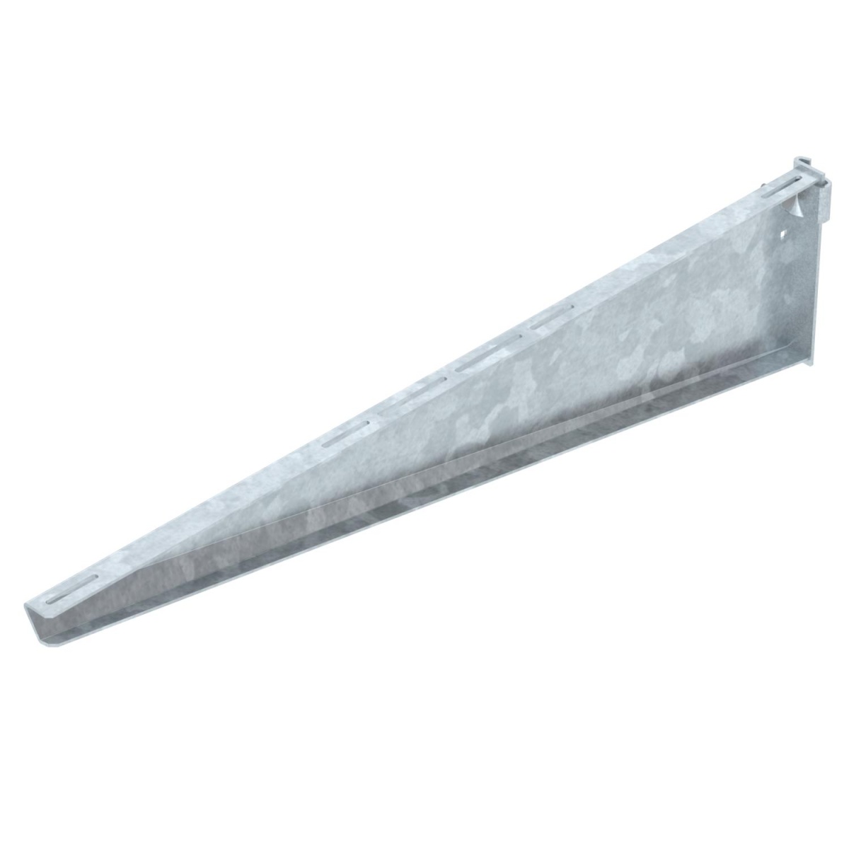 Consola de garra para perfil IS 8 B1010mm Aço Galvanizado por imersão a quente após maquinação zinco