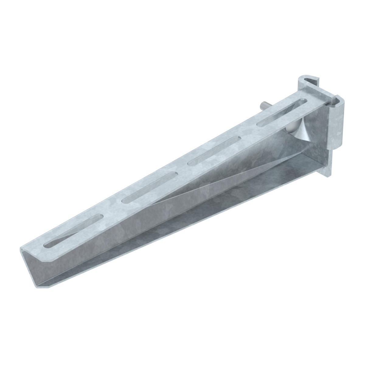 Consola de garra para perfil IS 8 B310mm Aço Galvanizado por imersão a quente após maquinação zinco