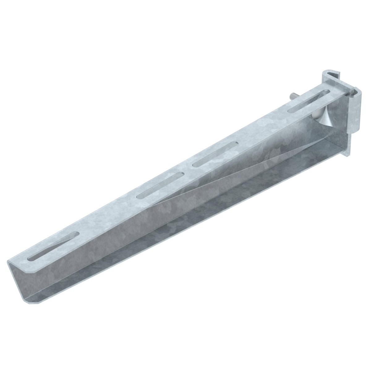 Consola de garra para perfil IS 8 B410mm Aço Galvanizado por imersão a quente após maquinação zinco