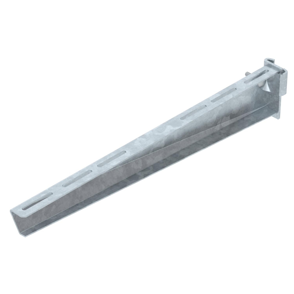 Consola de garra para perfil IS 8 B560mm Aço Galvanizado por imersão a quente após maquinação zinco