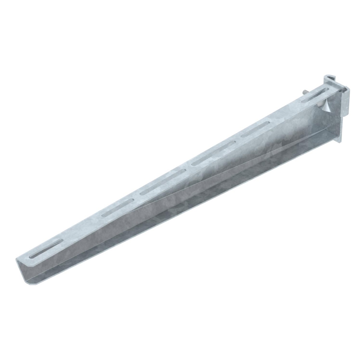 Consola de garra para perfil IS 8 B610mm Aço Galvanizado por imersão a quente após maquinação zinco