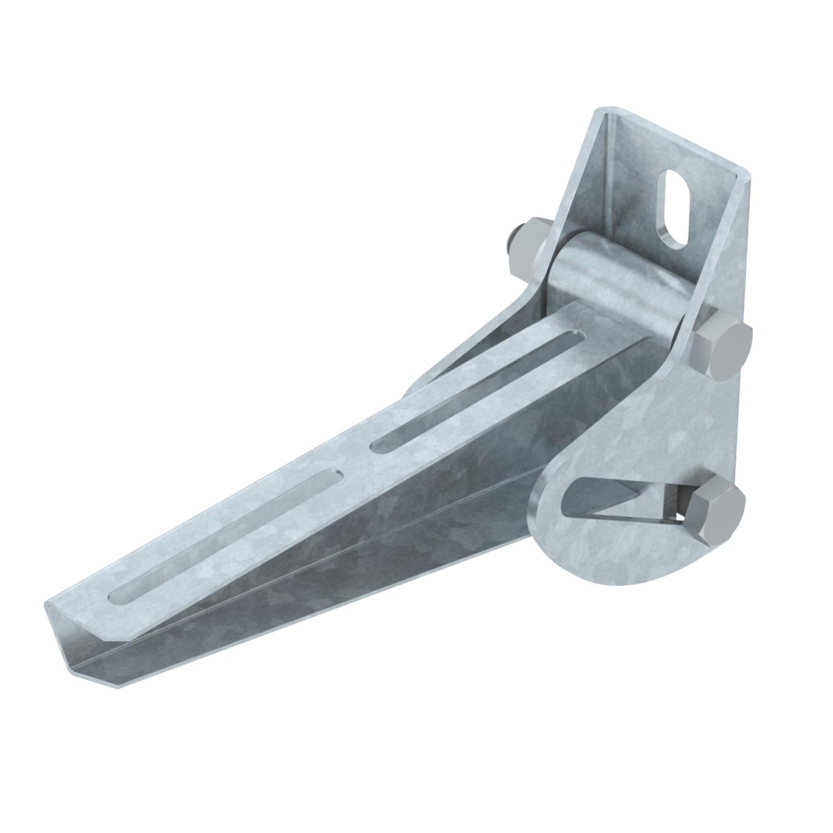 Consola mural variável B210mm Aço Galvanizado por imersão a quente após maquinação zinco