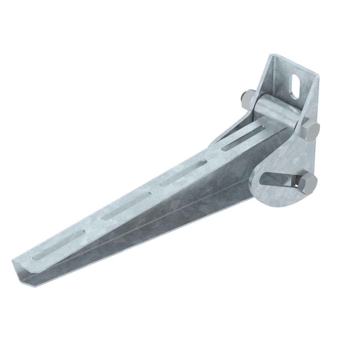 Consola mural variável B310mm Aço Galvanizado por imersão a quente após maquinação zinco