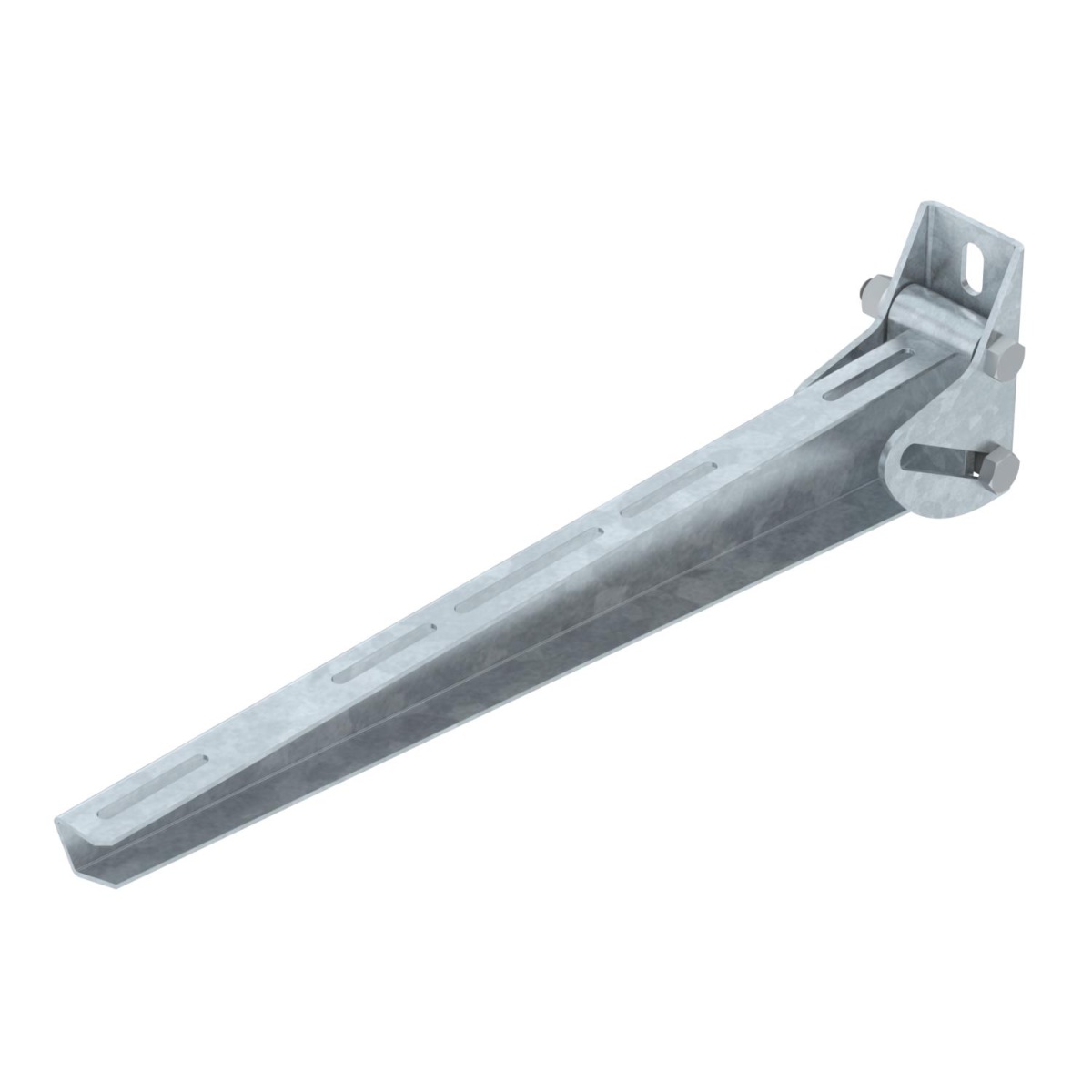 Consola mural variável B510mm Aço Galvanizado por imersão a quente após maquinação zinco