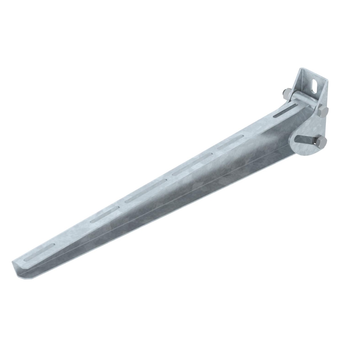 Consola mural variável B610mm Aço Galvanizado por imersão a quente após maquinação zinco