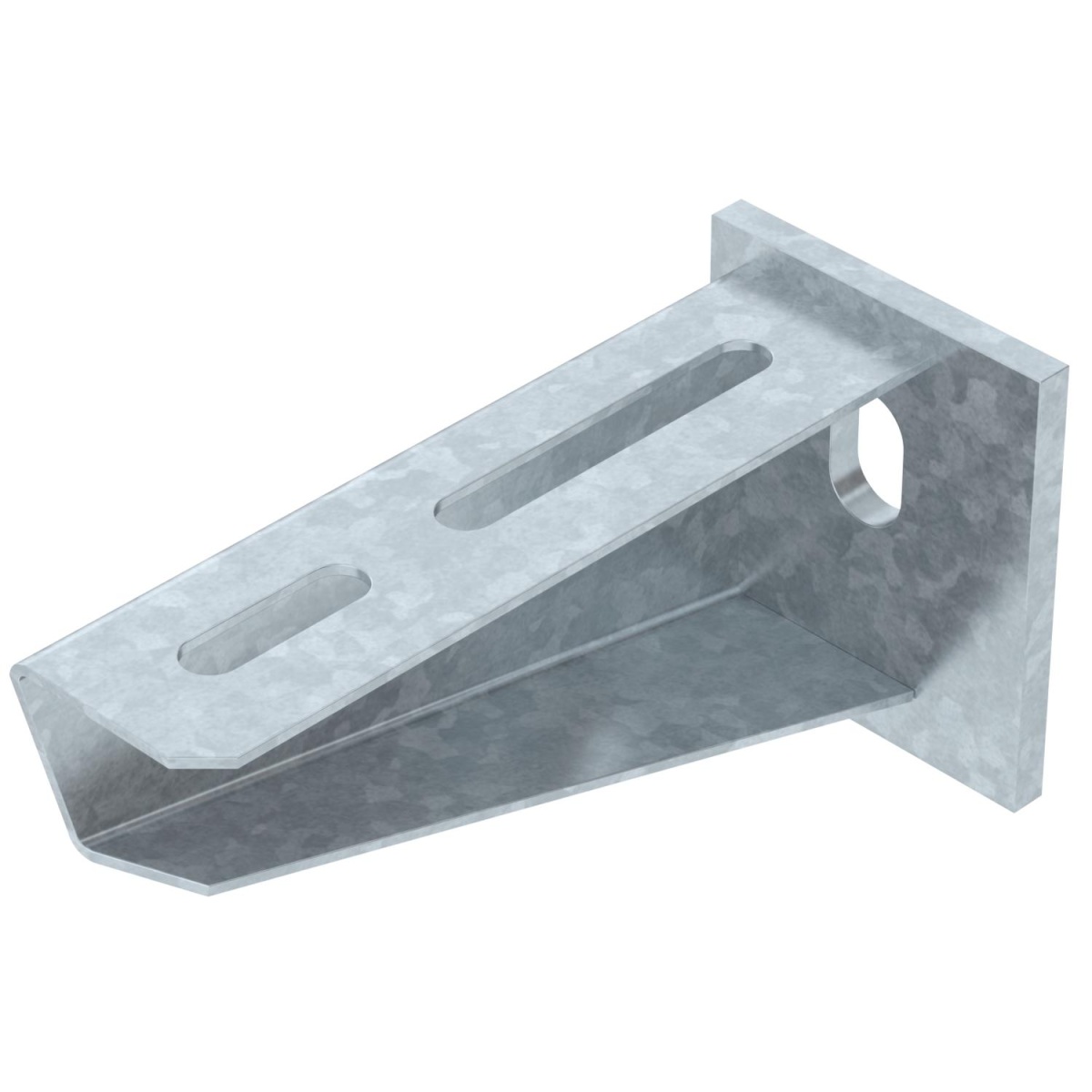 Consola mural com cabeça soldada B110mm Aço Galvanizado por imersão a quente após maquinação zinco