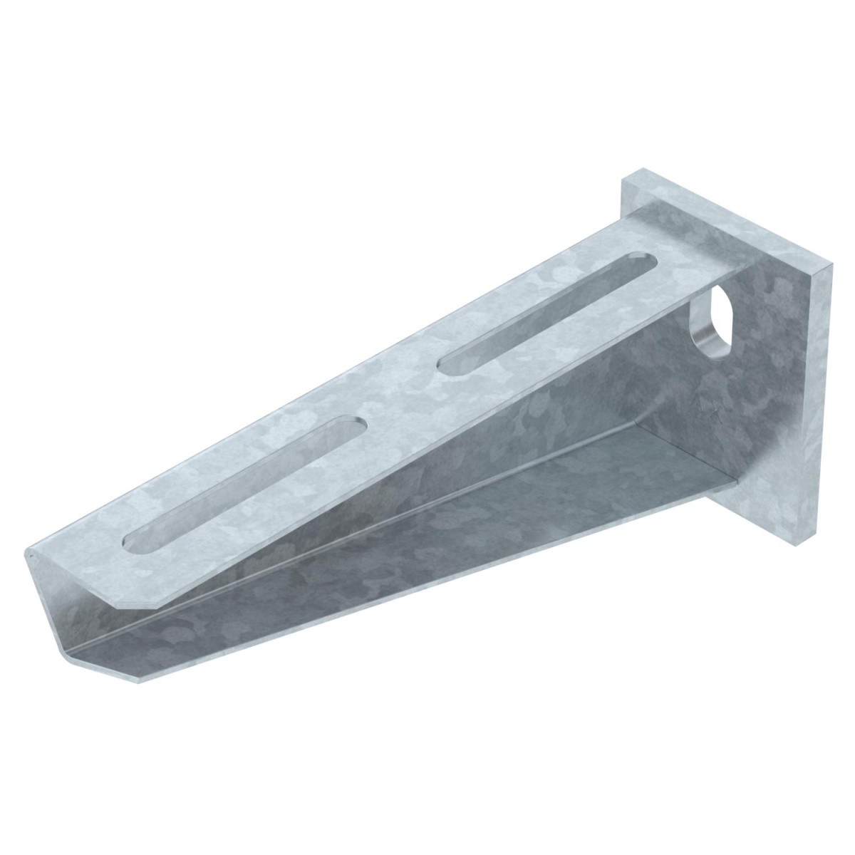 Consola mural com cabeça soldada B160mm Aço Galvanizado por imersão a quente após maquinação zinco
