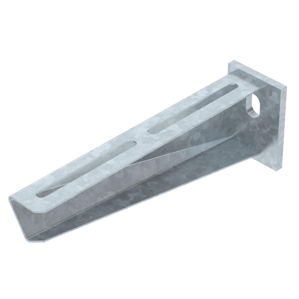 Consola mural com cabeça soldada B210mm Aço Galvanizado por imersão a quente após maquinação zinco