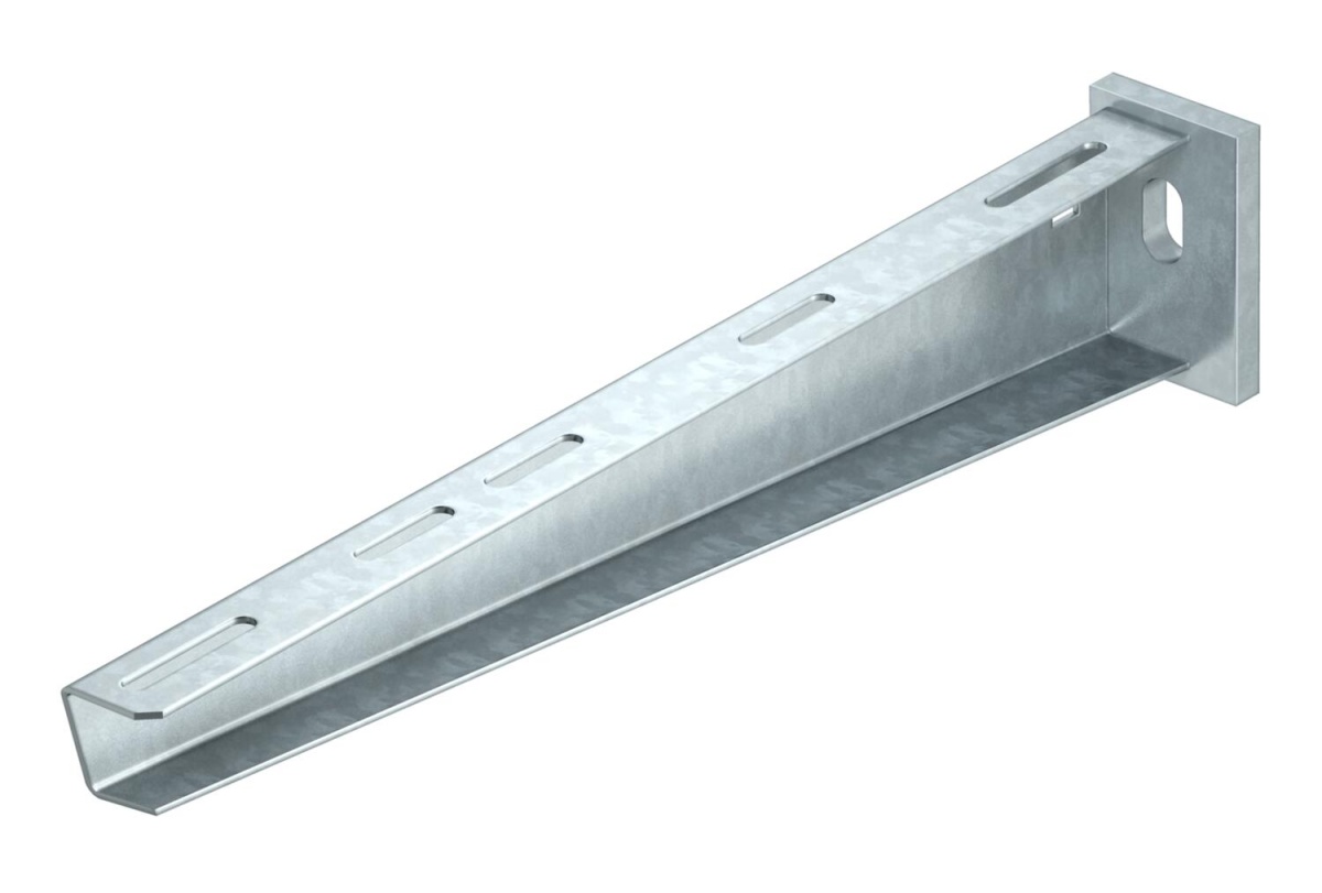Consola mural com cabeça soldada B410mm Aço Galvanizado por imersão a quente após maquinação zinco