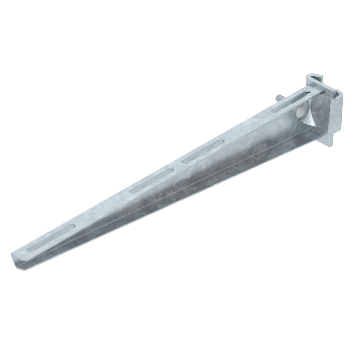 Consola de garra para perfil IS 8 B410mm Aço Galvanizado por imersão a quente após maquinação zinco