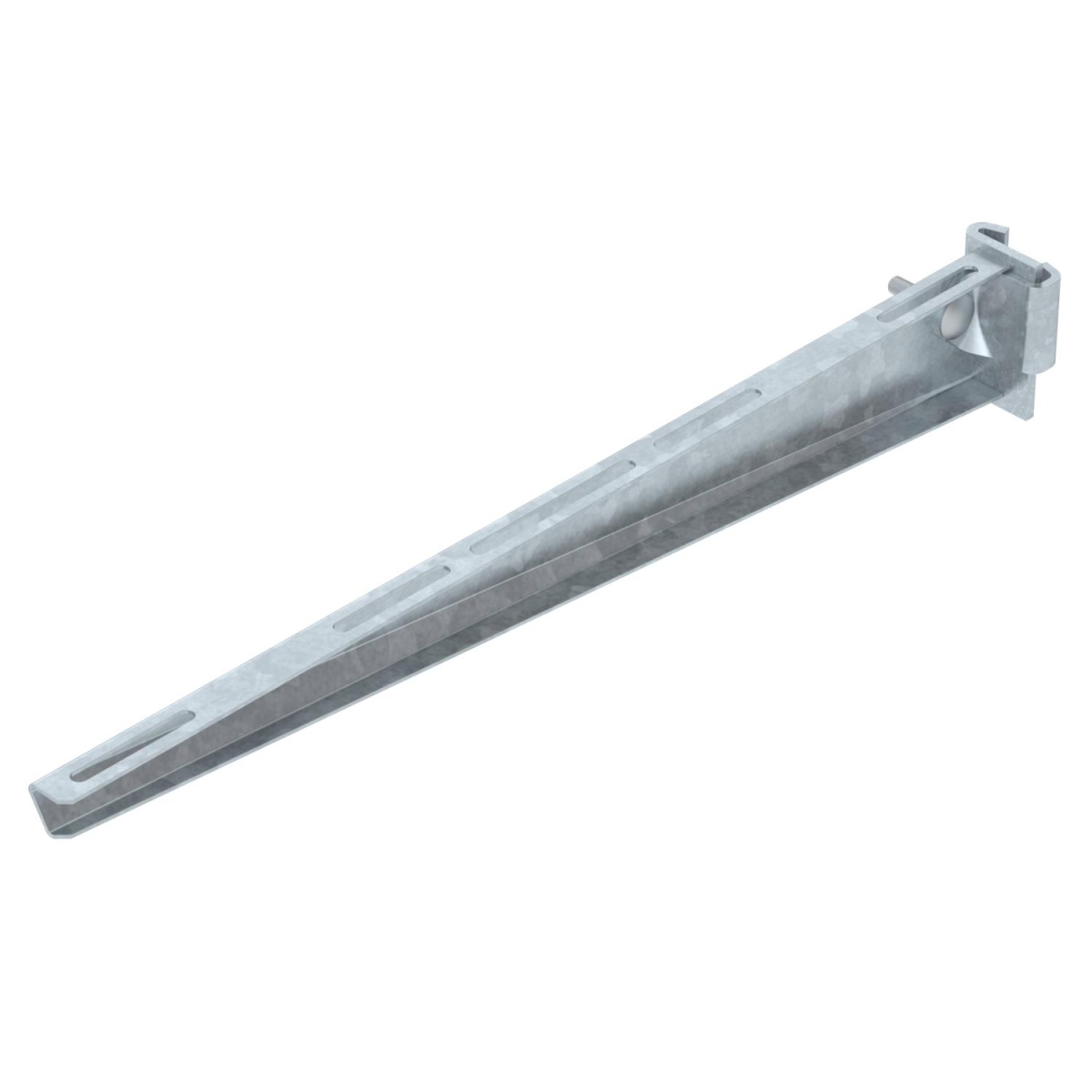 Consola de garra para perfil IS 8 B510mm Aço Galvanizado por imersão a quente após maquinação zinco
