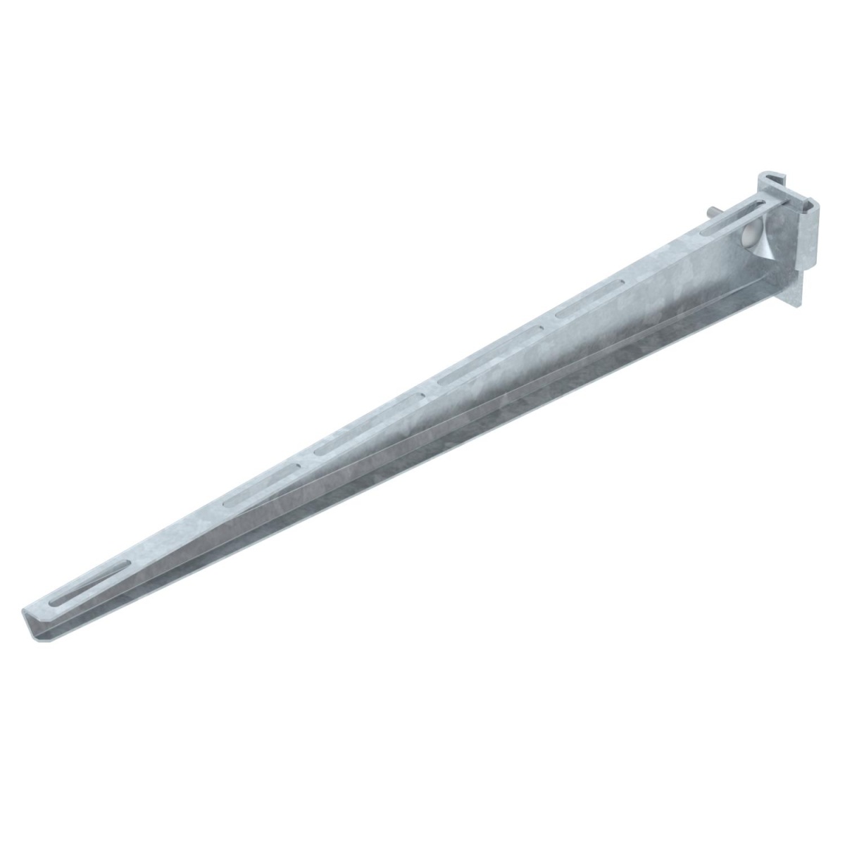 Consola de garra para perfil IS 8 B610mm Aço Galvanizado por imersão a quente após maquinação zinco