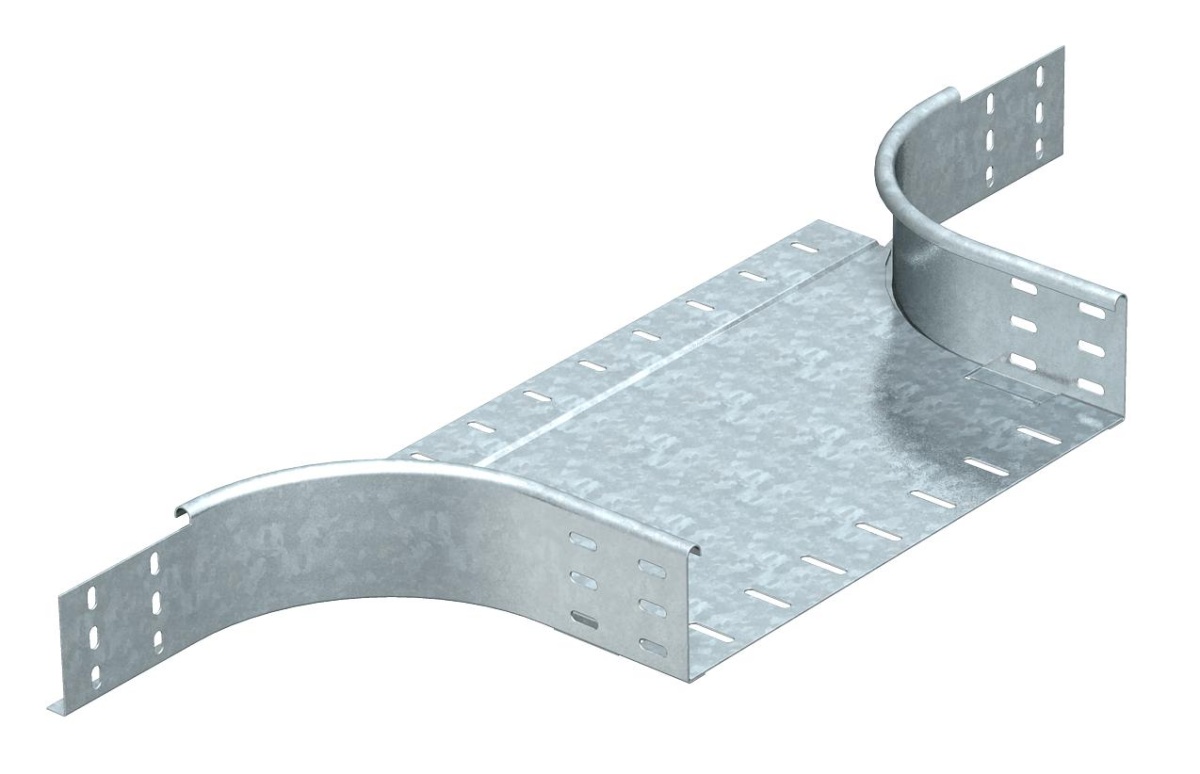 Derivação simples versão redonda 85x400 Aço Galvanizado por imersão a quente após maquinação