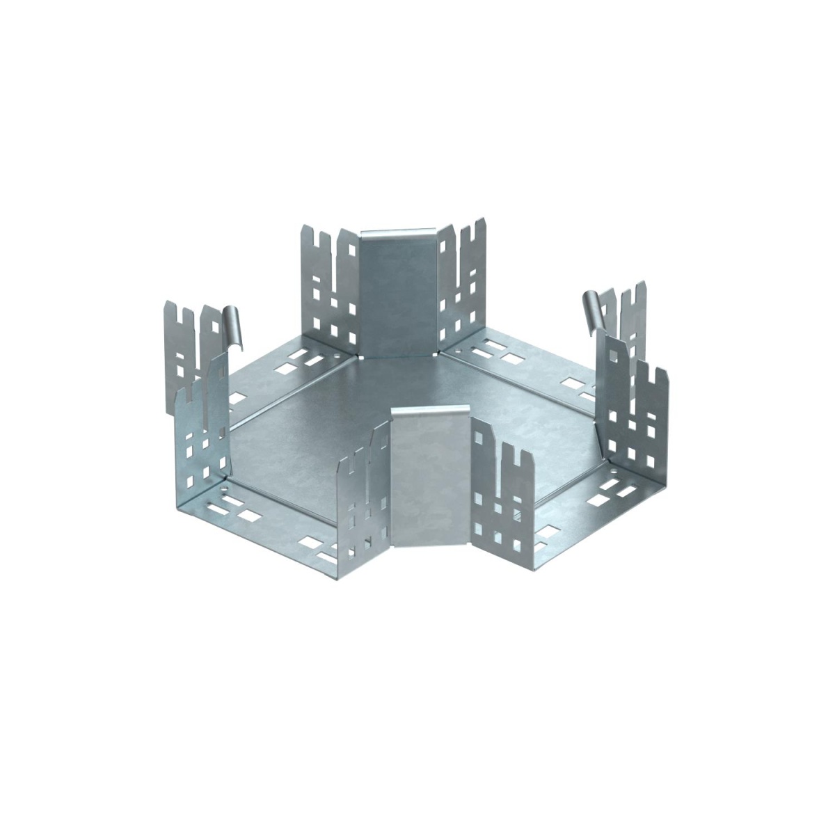 Cruzeta com união de encaixe rápido 110x150 Aço Galvanizado por imersão a quente após maquinação