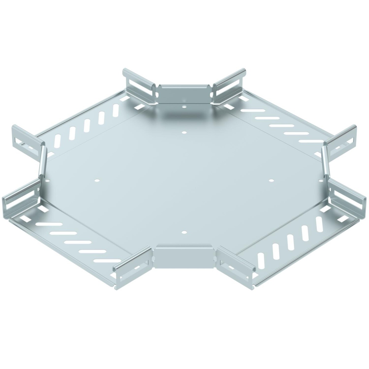Cruzeta para caminho de cabos em chapa 35x200 Aço galvanizado pelo método Sendzimir zinco
