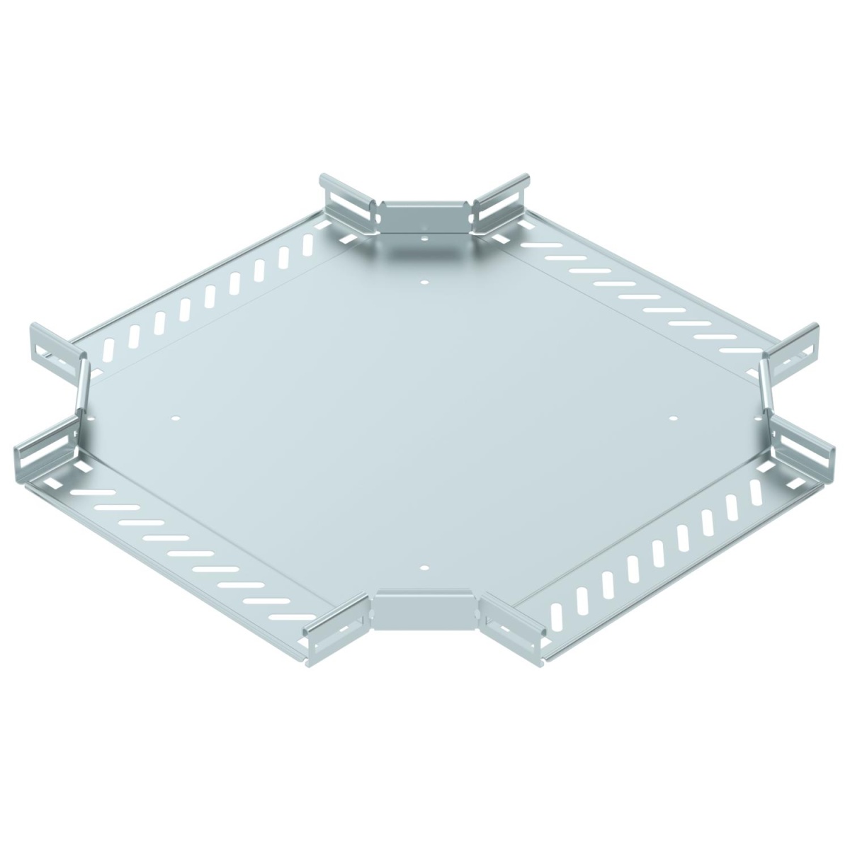 Cruzeta para caminho de cabos em chapa 35x300 Aço galvanizado pelo método Sendzimir zinco