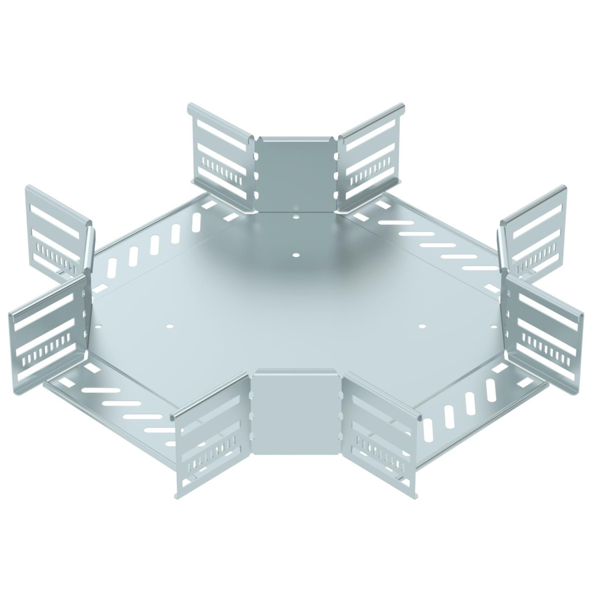 Cruzeta para caminho de cabos em chapa 85x200 Aço galvanizado pelo método Sendzimir zinco