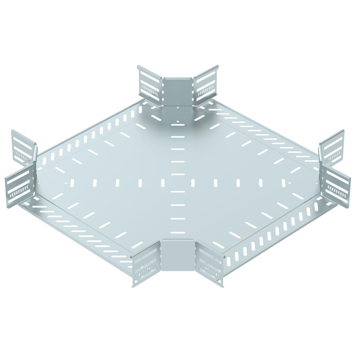 Cruzeta para caminho de cabos em chapa 85x400 Aço galvanizado pelo método Sendzimir zinco