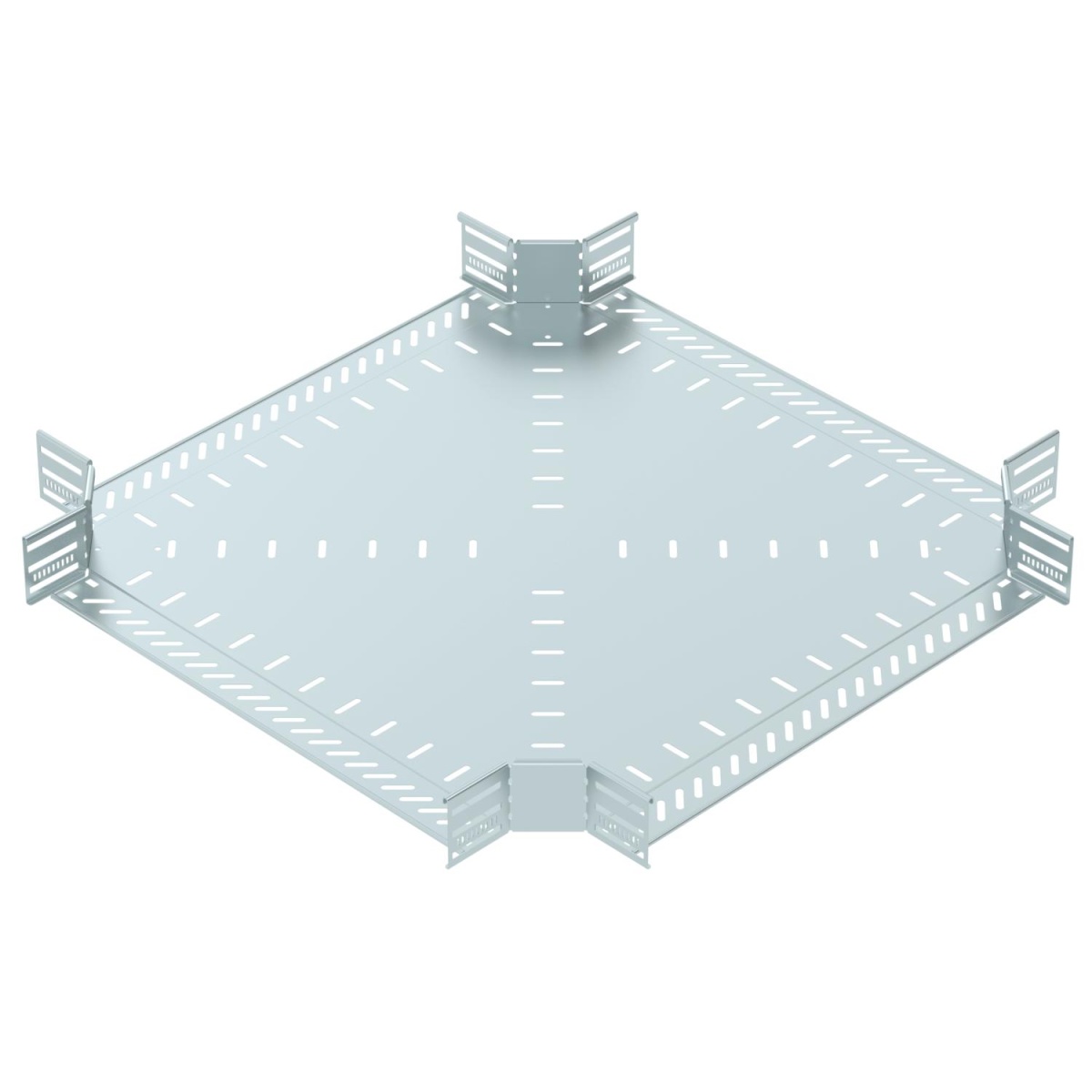 Cruzeta para caminho de cabos em chapa 85x600 Aço galvanizado pelo método Sendzimir zinco