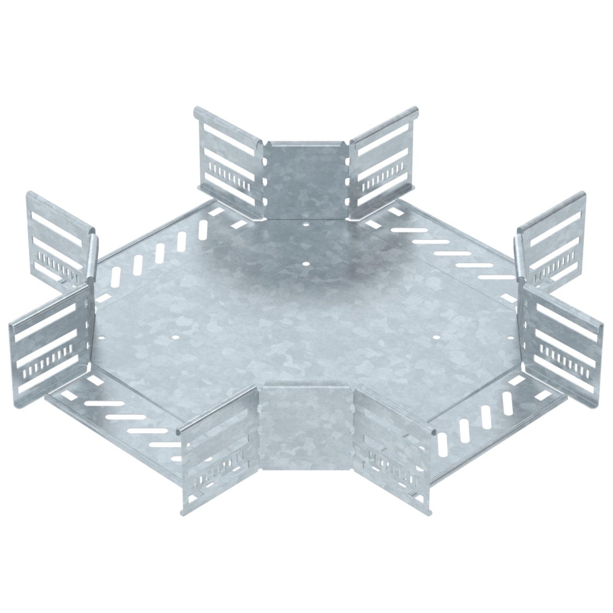 Cruzeta para caminho de cabos em chapa 85x200 Aço Galvanizado por imersão a quente após maquinação zinco