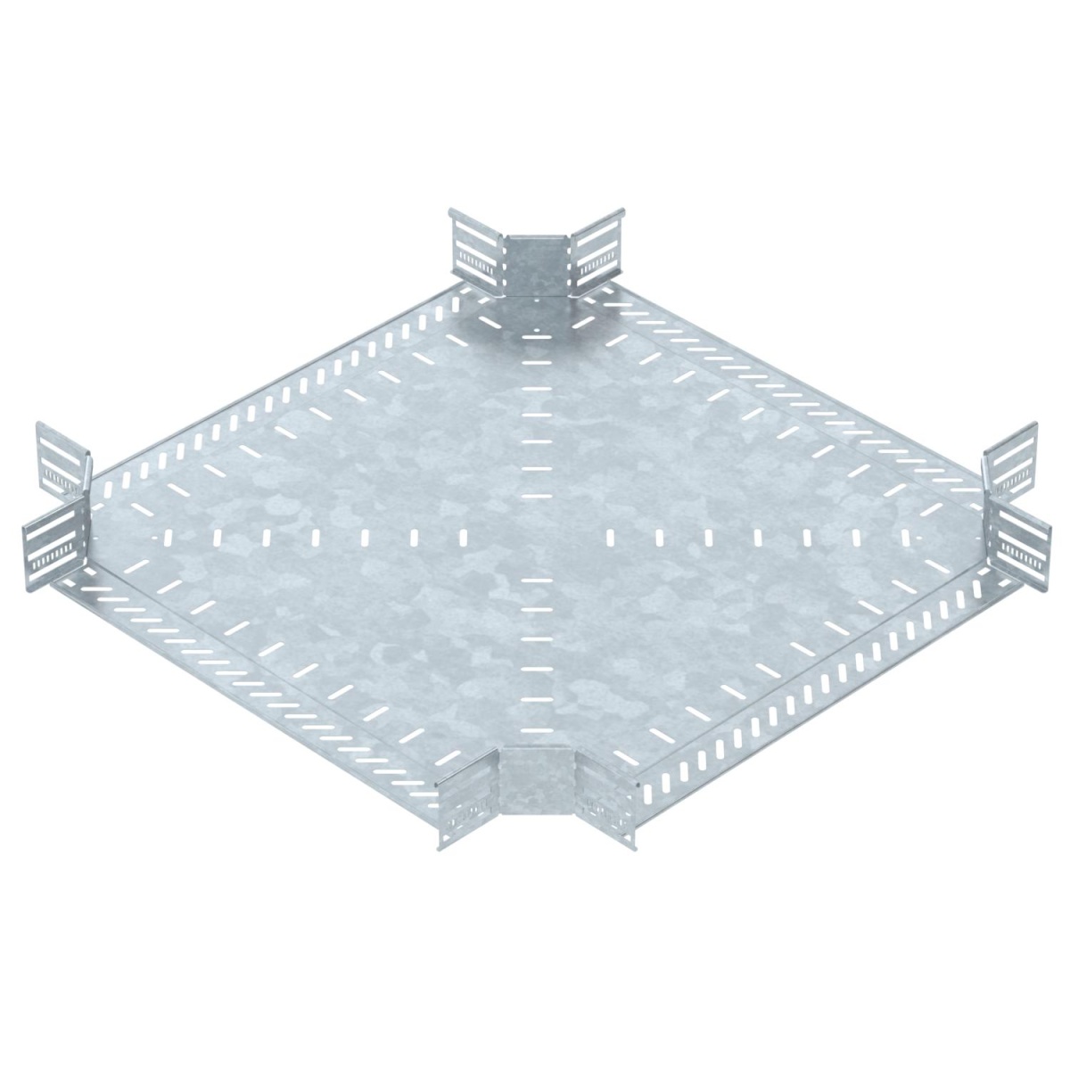 Cruzeta para caminho de cabos em chapa 85x600 Aço Galvanizado por imersão a quente após maquinação zinco