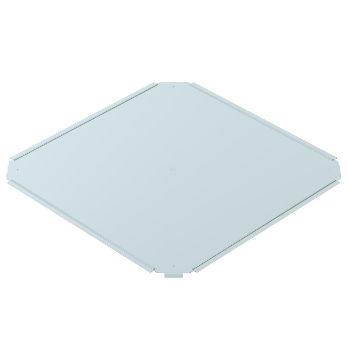 Tampa para cruzeta B500mm Aço Galvanização continuazincoalumínio, Double Dip zinco