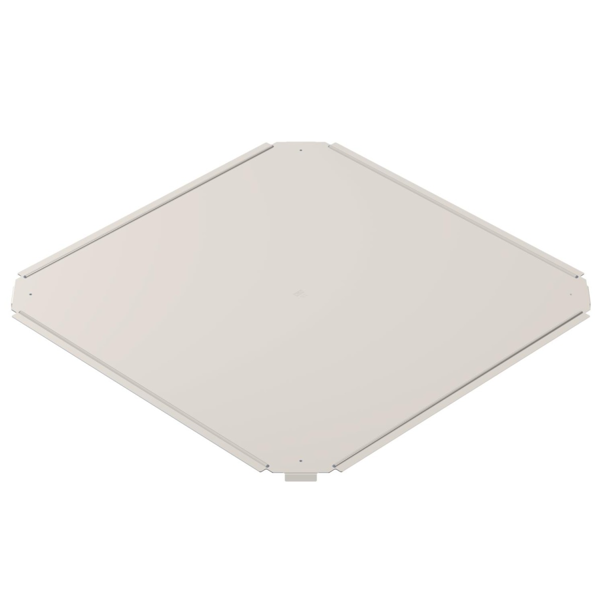 Cover for cross-over B500mm Aço inoxidável A4 1.4571 brilhante, pós-tratamento aço inoxidável