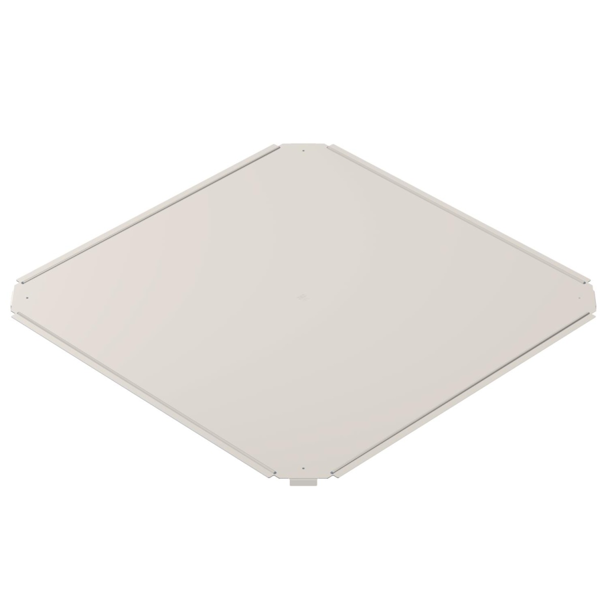 Cover for cross-over B600mm Aço inoxidável A4 1.4571 brilhante, pós-tratamento aço inoxidável