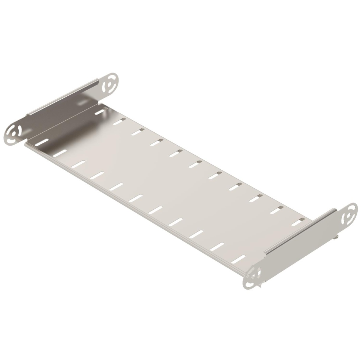 Elemento do ângulo regulável vertical 60x600 Aço inoxidável A4 1.4571 brilhante, pós-tratamento aço inoxidável