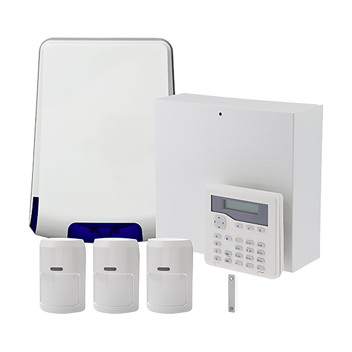 SCANTRONIC 10W KIT 3XPIR 1XDC, 1X SIREN