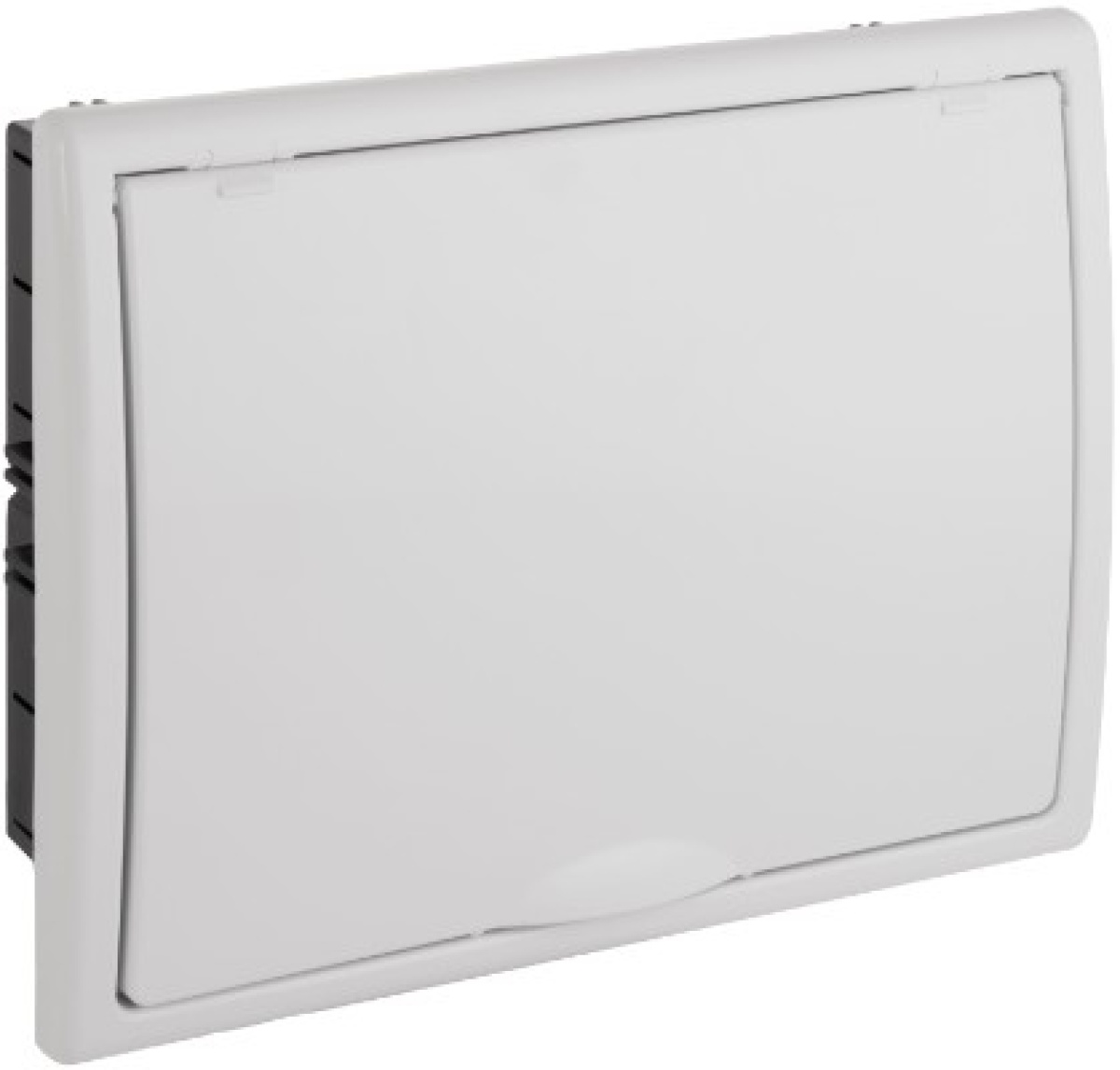 Flush distribution board, 12 modules.