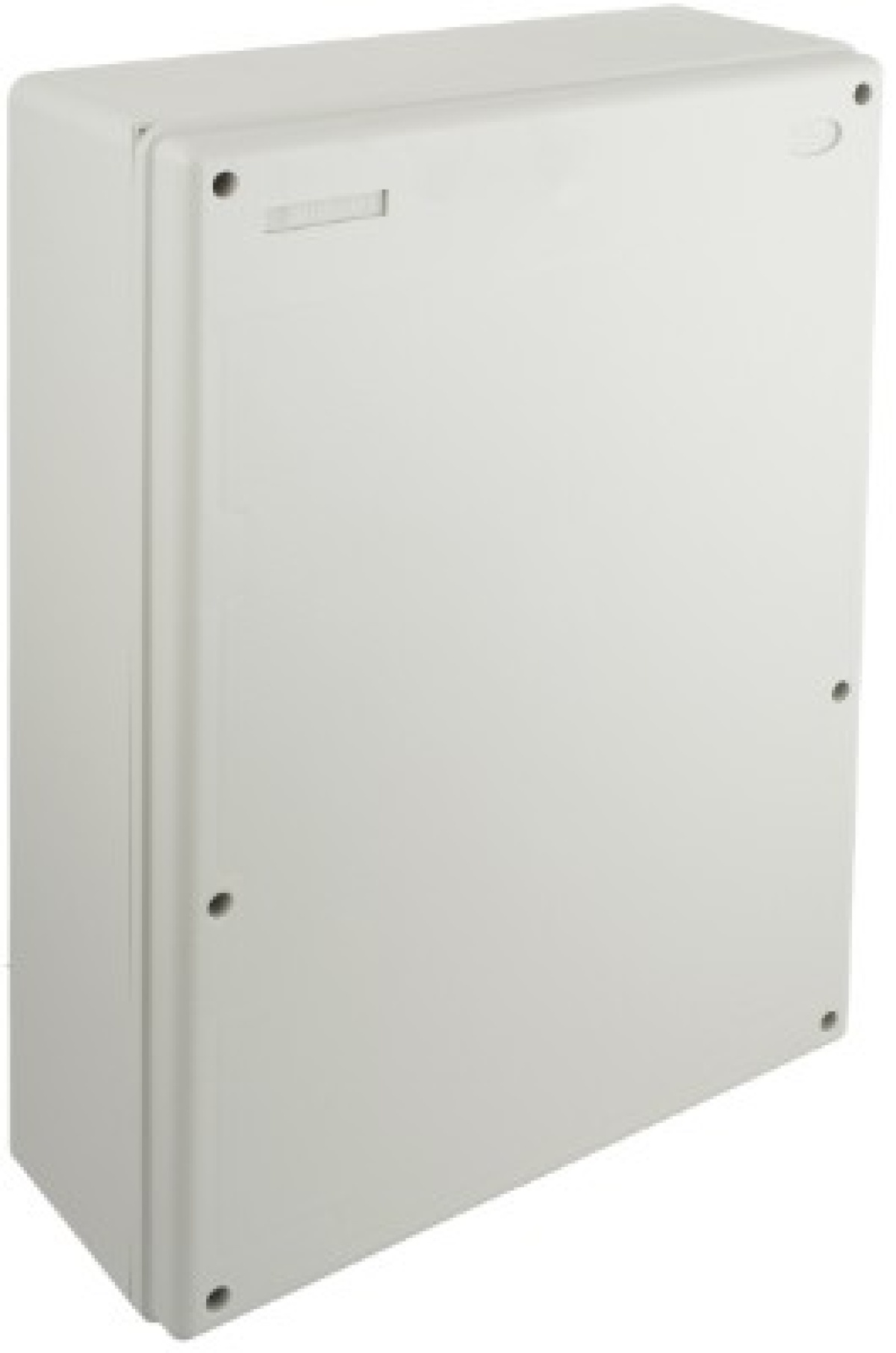 Connection sealed box without cones. Grey colour. External dimensions 362x500x140 mm Internal dimensions 355x49x29 mm