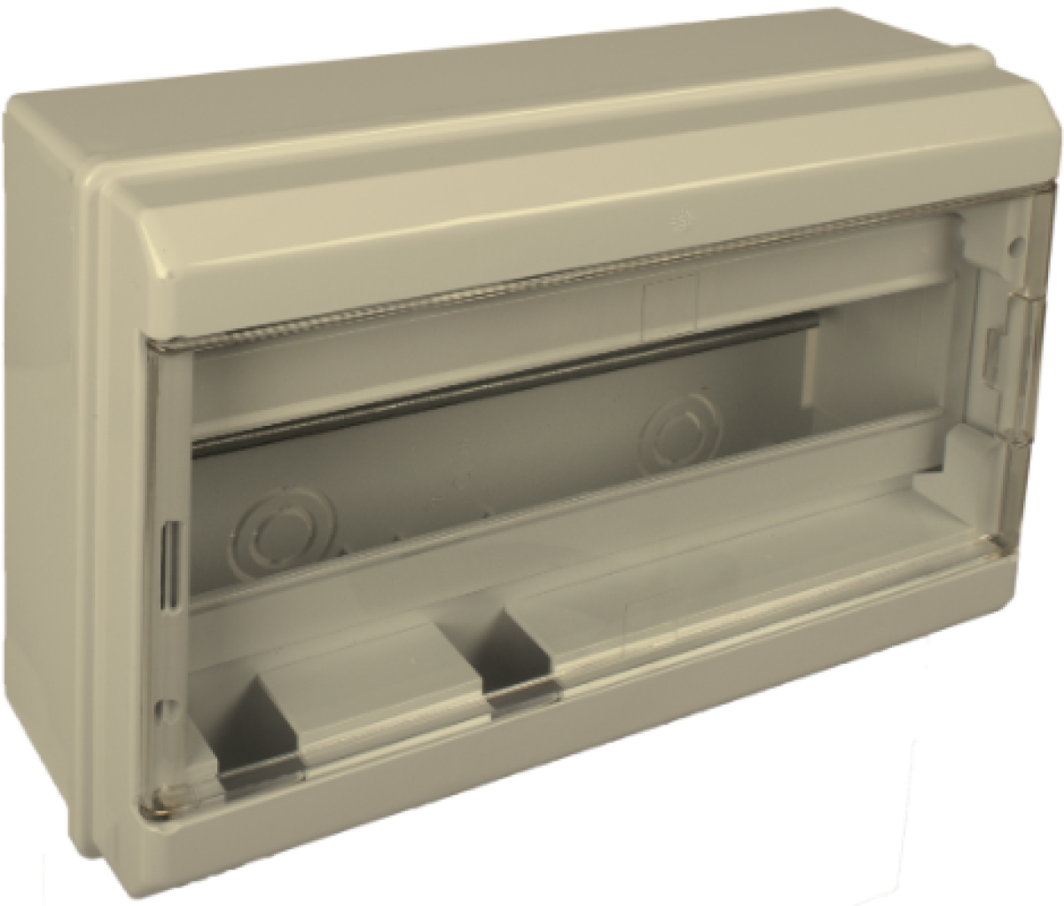 Surface distribution board, 14 modules. 703CMT